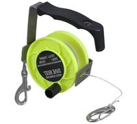 AMISENK 3. Carrete de dedo de aluminio ligero con mecanismo de bloqueo para expediciones profesionales de pesca subacuática, rueda de línea de buceo de tipo pesado