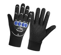 AMISENK 3. Guantes térmicos resistentes al viento para todas las estaciones, antideslizantes, para invierno, esquí, snowboard, clima frío, para ciclismo, conducción, trabajo, esquí de invierno para