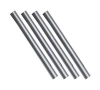 AMISENK 4 barras de tubo de aleación de aluminio para reparación de emergencias, manga dividida, accesorios de camping, cámping