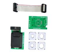 AMISENK Adaptador portátil BGA48 BGA63 IC Socket para programador T48, lectura y escritura en laboratorio o aplicaciones de campo, lector de chips