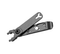 AMISENK Alicates para valla de bicicleta, herramienta múltiple con mango de neumático y llave central de puerta, juego de reparación de ciclismo de aleación de aluminio mecanizado, para velocipedes de