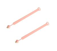 AMISENK Asas ajustables para asiento de inodoro, 2 elevadores de silicona suave con agarre ergonómico para un fácil mango de tapa de inodoro de hongos