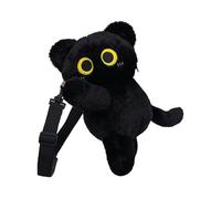 AMISENK Bolsa de hombro flexible para juguetes que combina características complementarias y uso práctico, ideal para padres, mujeres y niñas, organizador de juguetes apto para la familia, Black, One