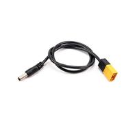 AMISENK Cable adaptador de corriente macho a macho 5525 de 5,5 mm x 2,5 mm para soldador TS100, adaptador de soldador electrónico para proyectos electrónicos