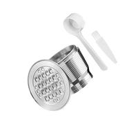 AMISENK Café de acero inoxidable con filtro de precisión para un mejor sabor, accesorio de café sostenible