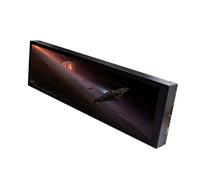 AMISENK Carcasa compacta de 8.8 pulgadas con pantalla táctil de 720P 1920 x 480 resolución, fácil instalación para aumentar la productividad, táctil permitida, asistente de observación para PC