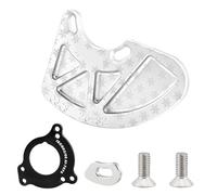 AMISENK Chainring Shield 26T-38T - Protector de aleación de aluminio compatible con bielas de una sola velocidad a prueba de rocas