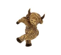 AMISENK Colgante artístico de resina con estatua de vaca, perfecto para mejorar la decoración de tu jardín, escultura de fácil instalación