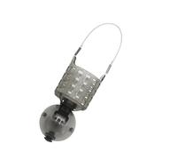 AMISENK Contenedor de señuelos sumergibles, herramienta de pesca segura con mecanismo de fregadero rápido para investigación educativa e intereses de pesca, dispensador de cebos respetuoso con el