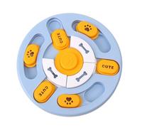 AMISENK Cuenco interactivo de laberintos de alimentación para mascotas estimula los instintos naturales de búsqueda para el entrenamiento de inteligencia y alivio del aburrimiento, estimulante del