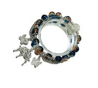 AMISENK Cuentas de cristal contemporáneas elegantes con diseños únicos para mujeres de moda y uso diario, talla única, como se describe