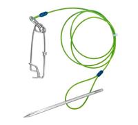 AMISENK Cuerda de repuesto para anzuelos de pesca submarina con cable de acero inoxidable para equipo de pesca de agua dulce y salada