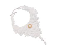 AMISENK Elegante collar gótico de encaje con colgante de gota de sangre para mujer, gargantilla de cadena de cuello de Halloween, gargantilla retro punk, accesorios punk, talla única, como se describe