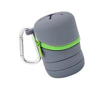 AMISENK Funda de silicona ligera para equipo de pescadores, plegable, para pesca con mosca, para conservación del medio ambiente, almacenamiento de aparejos plegable