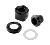 AMISENK Herramienta de extracción de tapa lateral de manivela de aleación de aluminio, montaje directo, perno de cadena de reparación de ciclo, llave de brazo de bicicleta, tapa de ajuste