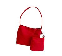 AMISENK Juego de 2 piezas de bolso de hombro de mano casual flexible de poliamida para uso inmune al agua, uso del pasajero, elegante adición de trabajo, bolsa de viaje inmune al agua, Red