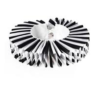 AMISENK Juego de puños de cuello victoriano de poliéster lavable para actores de teatro y disfraz del siglo XVI, accesorios de disfraz de payaso