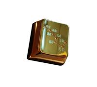 AMISENK Keycap The Big Dipper - Teclas metálicas de repuesto para teclados mecánicos