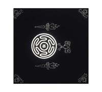 AMISENK Mantel multifuncional para tarots, decoración de altares, tarots, péndulos, adivinaciones, altares, mantel de adivinación