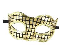 AMISENK Masquerades Venecians Party - Lentejuelas de encaje Mardi Gras con correas ajustables para mujeres y hombres, carnavales, graduación, lentejuelas, mitad