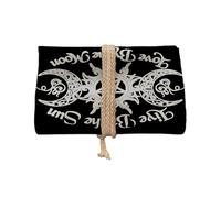 AMISENK Multiurpose Cards Organizadores de juegos de tela de lino y poliéster de larga duración, bolsas de adivinación para coleccionistas de arte místico Tarots Tarots Tarots