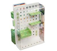 AMISENK Panel de almacenamiento y visualización de teclas ajustable para teclados mecánicos y tablero de almacenamiento de teclas de organización