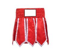 AMISENK Pantalones cortos de entrenamiento resistentes a desgarros que mejoran la movilidad, de poliéster, para kickboxing y Muay Thai, pantalones cortos atléticos