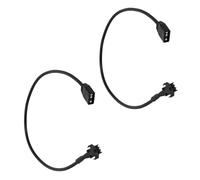 AMISENK Paquete de 2 conectores ARGB 5 V 12 V SM3/4 pines a 3 pines hembra adaptador de extensión para extensión de carcasa de PC DEEPCOOL/Lian