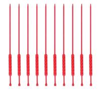 AMISENK Pinzas de nieve de tamaño compacto para motocicletas y triciclos por correo electrónico con postes para romper el hielo reforzado