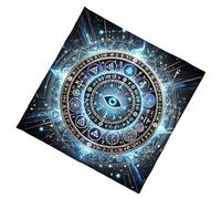 AMISENK Práctica tela plegable de tarot fácil de limpiar, terciopelo de adivinación, textura adecuada para prácticas espirituales, mantel de tarots