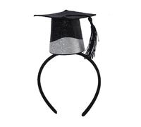 AMISENK Prácticas gorras académicas para el cabello, cómodas y pequeñas, para celebraciones de graduación y eventos de disfraces, banda antideslizante para el pelo, a, Talla única