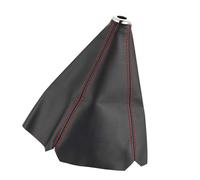 AMISENK Protector de pomo de palanca de cambios de piel sintética, superficies impermeables para palanca de cambios, instalación rápida, collares de coche, resistente al desgaste