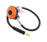 AMISENK Regulador de segunda etapa de buceo resistente a los impactos para respirar bajo el agua, tubo de buceo