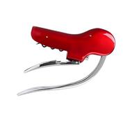 AMISENK Sacacorchos resistente a la corrosión con agarre ergonómico para abrir rápidamente vino y champán, sacacorchos rápido, adecuado para usuarios, abridor de botellas de vino de aleación de zinc