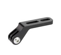 AMISENK Soporte de extensión de faros delanteros para bicicleta, soporte inferior para manillar de bicicleta de carretera, adaptadores de cámara deportiva, aleaciones de aluminio, soporte de extensión