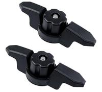 AMISENK Tacos antideslizantes multiusos para barcos, cierre de cuerda de tipo pesado para kayaks de pesca, muelle, fácil de instalar, engranajes marinos, camping, kayaks, anclajes, cuerda con tacos