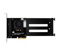 AMISENK Tarjeta adaptadora de disco duro Pcie 5.0 4X a U.3 SFF-1002 Gen5.0 4X a U.3 Tarjeta de disco duro