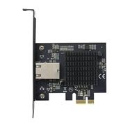 AMISENK Tarjeta profesional de un solo puerto de 10 Gbps AQC113 con conectores de 1 G/2.5.0G/5.0G/10 Gbps a servidor PCIE