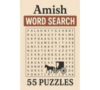 Amish Word Search: Discover the Traditions, Simplicity, and Craftsmanship of Amish Life, (word search book)