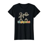 Amistad Funny I've Got Your Back Stick Holding Pun Joke Camiseta gráfica económica, Mujer, Negro, L