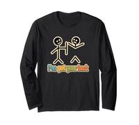 Amistad Funny I've Got Your Back Stick Holding Pun Joke Manga Larga