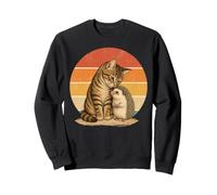 Amistad Gato Y Erizo Mejores Amigos Sudadera