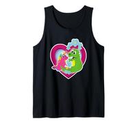 Amistad Mágica - Unicornio & Dragón en un Corazón Camiseta sin Mangas