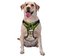 Amistad Pug Bokeh Perros Mascotas Amigos Pug,Arnés para Mascotas, arnés Reflectante Ajustable para Perros,XL