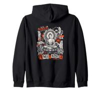 Amitabha Buddha Luz Infinita Vida Infinita Zen Sudadera con Capucha