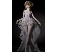 AMITD 1/4 Bjd Doll Fashion Anime Ball Jointed Dolls Cute Resin Action Figure Handmade Makeup,Home Decor,Collectible Gift Sets (E)