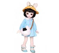 AMITD 1/6 Bjd Doll Ball Joint Dolls SD Doll Resin Handmade Makeup Collectable Action Figure The Best Gift Set (D)