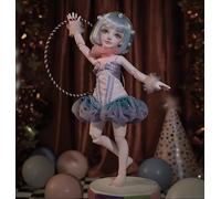 AMITD 1/6 BJD Doll Kawaii Ball Joint Doll Handmade Makeup 11.8 inch Collectible Cartoon Dress up Dolls The (F)
