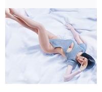 AMITD 1/6 Scale Figure Clothes Sweater Top Outfit Costume for 30.5 inch Female Action Figure Phicen/TBLeague (Blue)