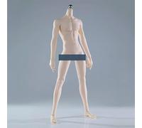 AMITD 1/6 Scale Male Body 12in JIAOU Doll Pale Skin Long Legs Flexible Seamless Action Figure Doll Miniature Figure Body